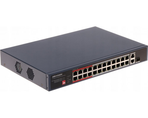 Switch Hikvision Hikvision DS-3E0326P-E/M(C) 24 Port Fast Ethernet Unmanaged POE Switch