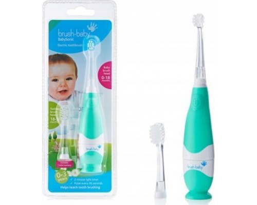 BRUSH BABY_Baby Sonic sonic szczoteczka do zębów 0-3l Morska