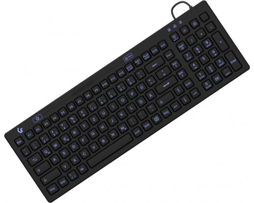 Keysonic KeySonic KSK-6031INEL klawiatura USB QWERTZ niemiecki Czarny