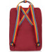 Fjallraven Plecak Fjallraven Kanken Ox Red-Rainbow Pattern F23620-326-907