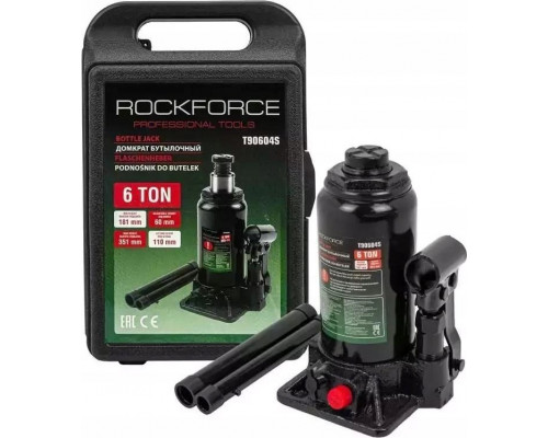 Rockforce ROCKFORCE DŹWIGNIK TŁ.HYDRAULICZNY  6T 181 - 351mm /WALIZKA