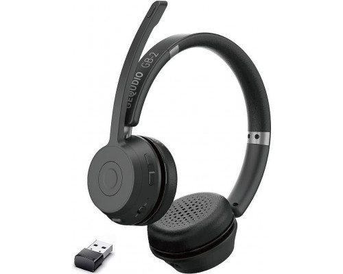 GEQUDIO GEQUDIO Schnurlos Bluetooth Headset GB-2 (mit USB-Adapter)