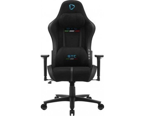 vidaXL Onex PVC; Nylon caster; Metal | Gaming chairs | ONEX STC Alcantara | Black