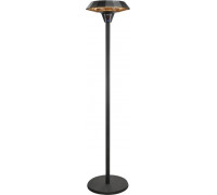 Targus TunaBone | Electric Standing Infrared Patio Heater | TB2068S-01 | Patio heater | 2000 W | Number of power levels 3 | Suitable for rooms iki 20 m² | Juodas | IP45