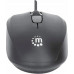 Manhattan MANHATTAN Comfort II Optische USB-Maus schwarz