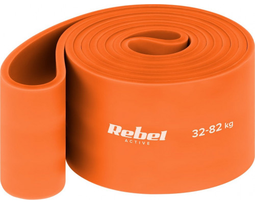 Rebel Sporta gumijasija - Power Band PL-7, oranža 32-82 kg  REBEL ACTIVE
