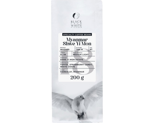 Black Crow White Pigeon Myanmar Shwe Yi Mon 200 g