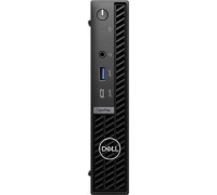 Komputer Dell DELL OptiPlex 7020 Intel Core i3 i3-12100T 8 GB DDR5-SDRAM 512 GB SSD Windows 11 Pro MFF Mini PC Black