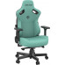 Anda Seat Gaming skórzany Anda Seat Kaiser 3 L green obrotowy