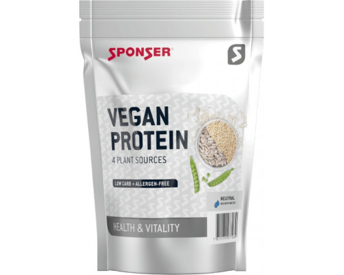 Sponser Vegāna proteīns Neitrāls 480g skārda (NEW 2025)