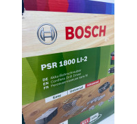 Bosch Bosch 0.603.9A3.10S PSR 1800 LI-2 Set, im Koffer