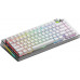 Glorious Glorious GMMK 3 Pro Wireless 75 % Custom Gaming-Tastatur - Pre-Built, ANSI (US), Fox Switches, silber