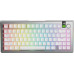 Glorious Glorious GMMK 3 Pro Wireless 75 % Custom Gaming-Tastatur - Pre-Built, ANSI (US), Fox Switches, silber