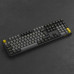 Akko AKKO Black & Gold 5108B Plus Wireless Gaming-Tastatur, RGB, - V3 Cream Blue Pro Switch, schwarz, ISO (DE)