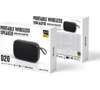 Wekome WEKOME D20 - Portable wireless głośnik Bluetooth V5.0 (White)