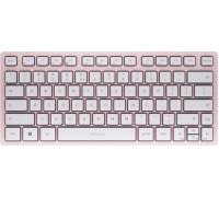 Cherry CHERRY KW 7100 MINI BT klawiatura Bluetooth QWERTY Angielski Różowy