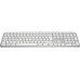 Logitech Logitech MX Keys S klawiatura Uniwersalne RF Wireless + Bluetooth QWERTZ Swiss Aluminium, Biały