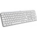 Logitech Logitech MX Keys S klawiatura Uniwersalne RF Wireless + Bluetooth QWERTZ Swiss Aluminium, Biały