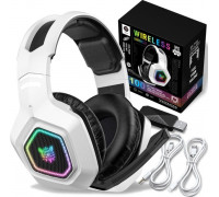 Onikuma ONIKUMA B100 gaming nauszne BT : Kolor - biały