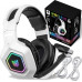 Onikuma ONIKUMA B100 gaming nauszne BT : Kolor - biały