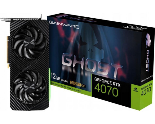 * Gainward Gainward RTX4070       Ghost OC   12GB GDDR6  HDMI 3xDP