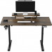 Gaming galds Ultradesk Gaming galds, elektycznie regulowany, 120X60 cm, 72-117 cm, HIGHLANDER BROWN, brązowy, ULTRADESK