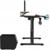 Gaming galds Ultradesk Gaming galds, elektycznie regulowany, 120X60 cm, 72-117 cm, HIGHLANDER BROWN, brązowy, ULTRADESK
