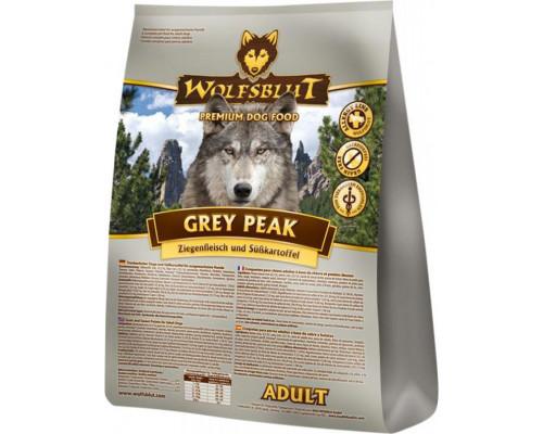 Wolfsblut Dog Grey Peak - koza i bataty 2kg