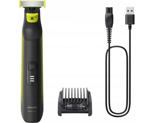 Philips Philips OneBlade Pro Face and Body QP6506/15, 5-in-1 Adjustable comb, Wet and Dry use, LED digital display