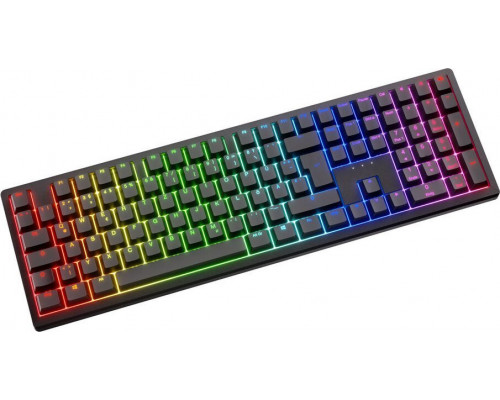 Ducky Ducky Zero 6108 Classic Black Wireless Gaming Tastatur - MX2A Speed-Silver one size