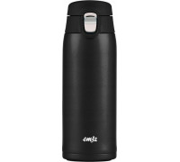 Emsa Emsa TRAVEL MUG light thermal mug (black (matt), 0.4 liters, flip lid)