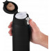 Emsa Emsa TRAVEL MUG light thermal mug (black (matt), 0.4 liters, flip lid)