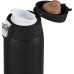 Emsa Emsa TRAVEL MUG light thermal mug (black (matt), 0.4 liters, flip lid)