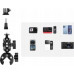 Pašportreta nūja Puluz Skava Magic Arm Pašportreta kāts Turētājs Uz Velosipēda Motocikla Priekš Kameras Fotoaparāta Telefona / Pu495b