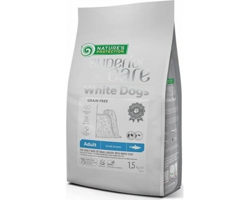Natures Protection Nature's Protection SC White Dogs White S Śledź 1,5kg