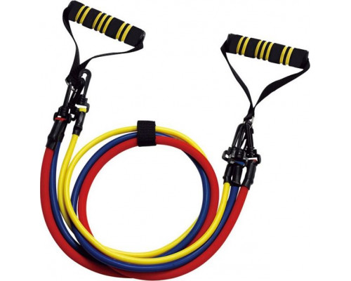 Body Sculpture Tubing BB-2330 różne poziomy oporu w zestawie wielokolorowy 3 szt.