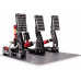 Simagic P2000 Hydraulic 3-Pedal Set, 100KG Loadcell - Crimson Edition