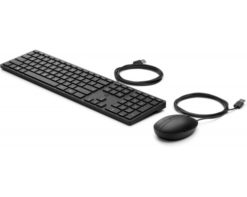 HP Wired Desktop 320MK Mouse and