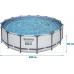 Bestway Swimming pool Power Steel, circle, 488x122 cm Lumarko!