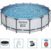 Bestway Swimming pool Power Steel, circle, 488x122 cm Lumarko!