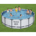 Bestway Swimming pool Power Steel, circle, 488x122 cm Lumarko!