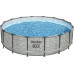 Bestway Swimming pool Power Steel, circle, 488x122 cm Lumarko!