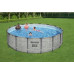 Bestway Swimming pool Power Steel, circle, 488x122 cm Lumarko!