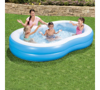 Bestway Swimming pool family Big Lagoon, 262x157x46 cm Lumarko!