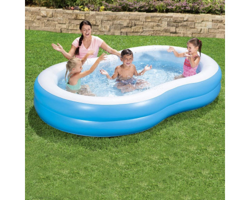 Bestway Swimming pool family Big Lagoon, 262x157x46 cm Lumarko!