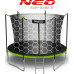 Garden Trampoline Neo-Sport NeoSport Garden Trampoline 8ft/252cm With inner mesh i drabinką