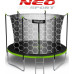 Garden Trampoline Neo-Sport NeoSport Garden Trampoline 8ft/252cm With inner mesh i drabinką