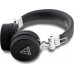 Guess ENC GUBH70PGTSPSK on-ear headphones black/black Grained Classic Round Shape