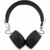 Guess ENC GUBH70PGTSPSK on-ear headphones black/black Grained Classic Round Shape