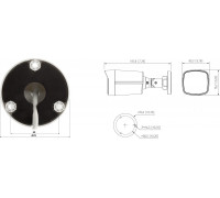 Dahua Technology KAMERA IP IPC-HFW1239TL1-A-IL-0360B Smart Dual Light - 1080p 3.6mm DAHUA